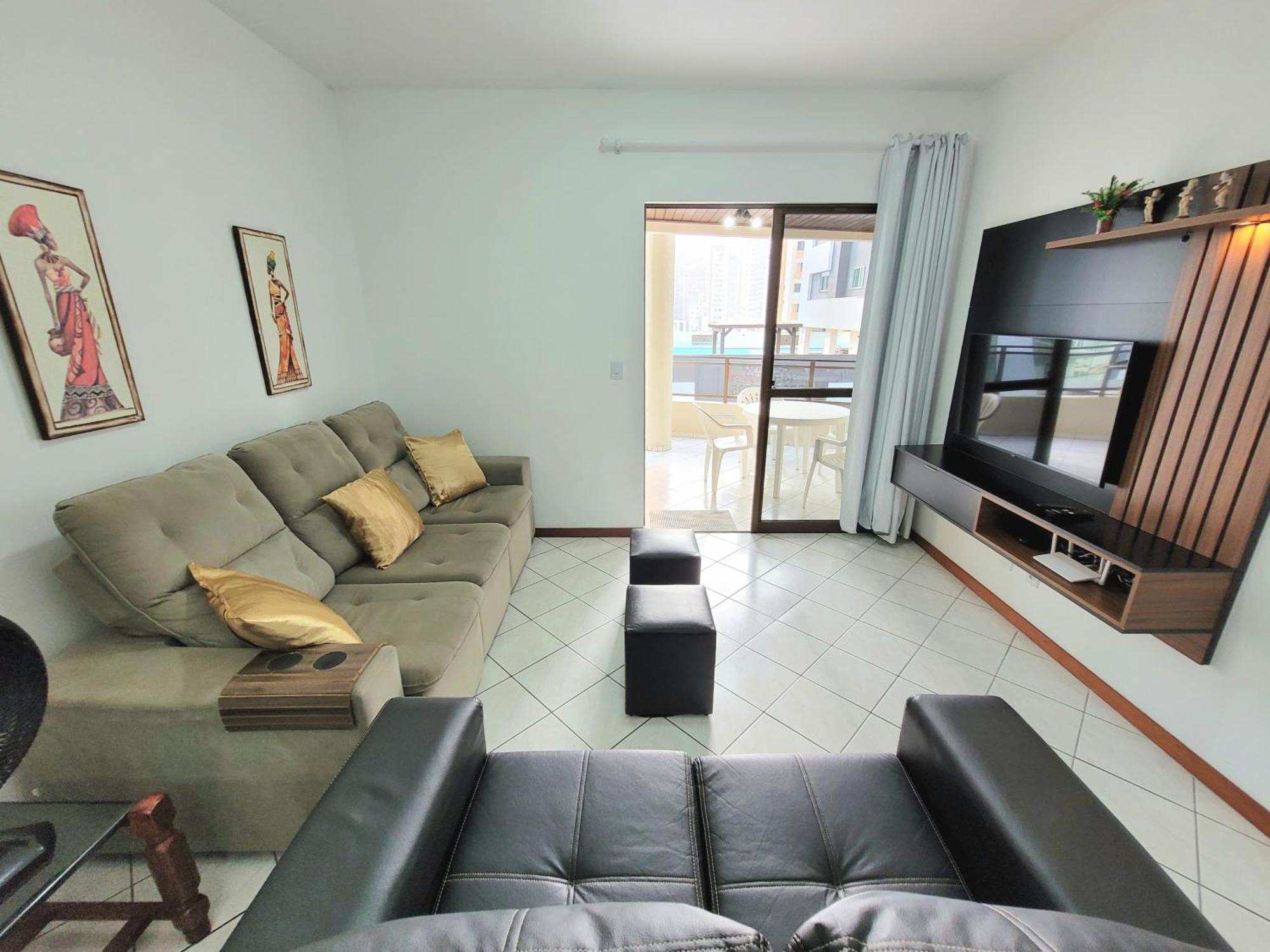 Apartamento 200 Metros Da Praia 03 Quartos Com Ar Condicionado - Meia Praia - איטפמה מראה חיצוני תמונה