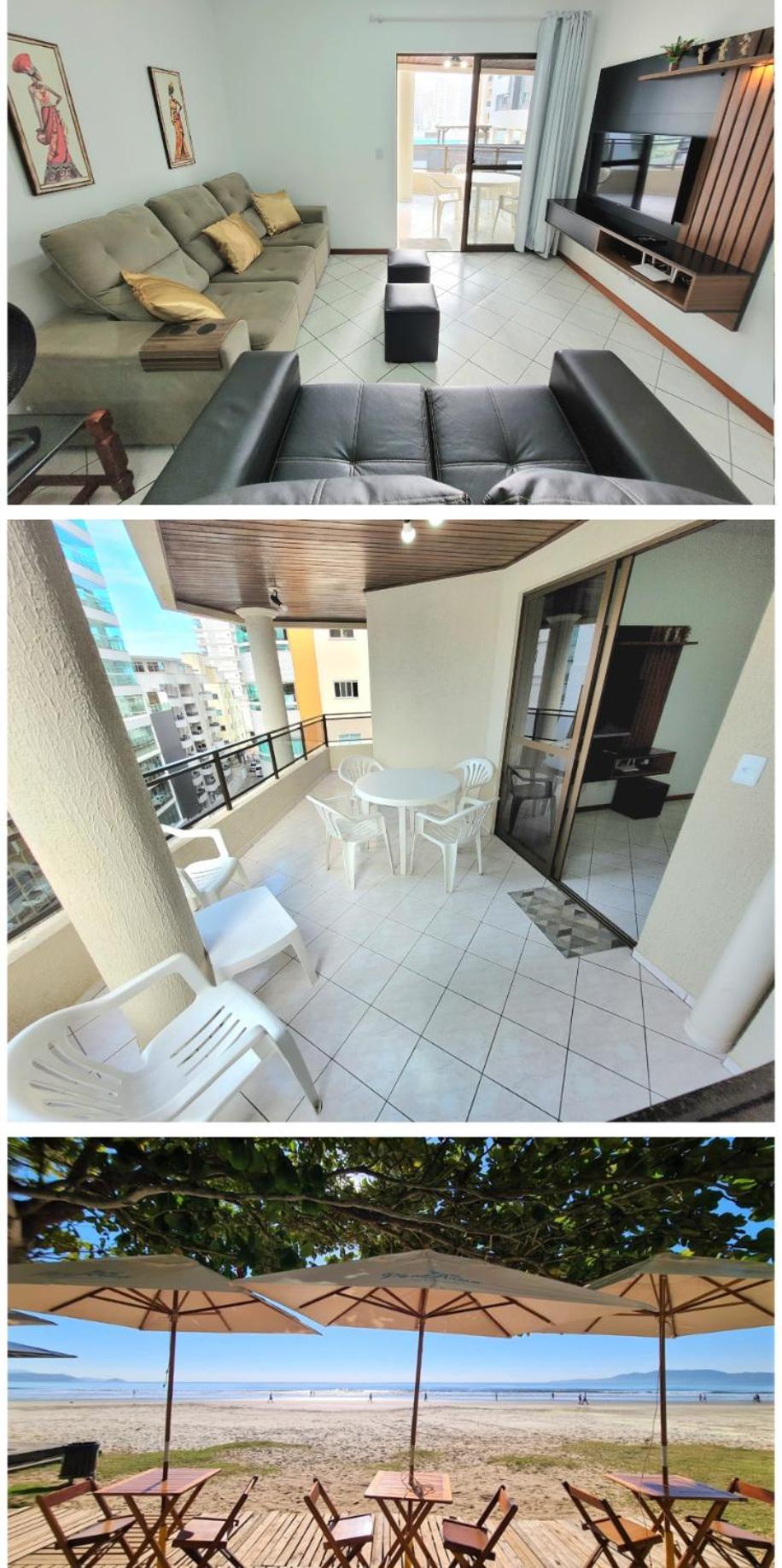Apartamento 200 Metros Da Praia 03 Quartos Com Ar Condicionado - Meia Praia - איטפמה מראה חיצוני תמונה